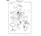 Sharp R-5575 microwave oven complete page 7 diagram