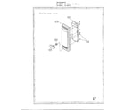 Sharp R-5K71 complete microwave assembly diagram