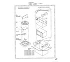 Sharp R-5K71 complete microwave assembly page 9 diagram