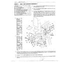 Weider X10MW home gym/owner`s manual page 9 diagram