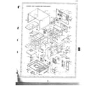 Sharp R-7A82 complete microwave assembly page 8 diagram