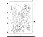 Sharp R-7A82 microwave oven complete page 8 diagram