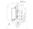 Amana SQD25MB refrigerator/vabinet back diagram