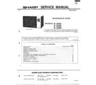 Sharp R-3E50 microwave oven/service manual diagram
