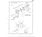 Sharp R-3E50 complete microwave assembly page 6 diagram