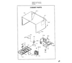 Sharp R-5A82 complete microwave assembly page 3 diagram