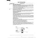 Sharp R-4H17 test procedures page 2 diagram