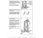 Weslo WL80803 cross training/assembly page 10 diagram