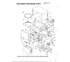 Emerson 9575 microwave assembly diagram