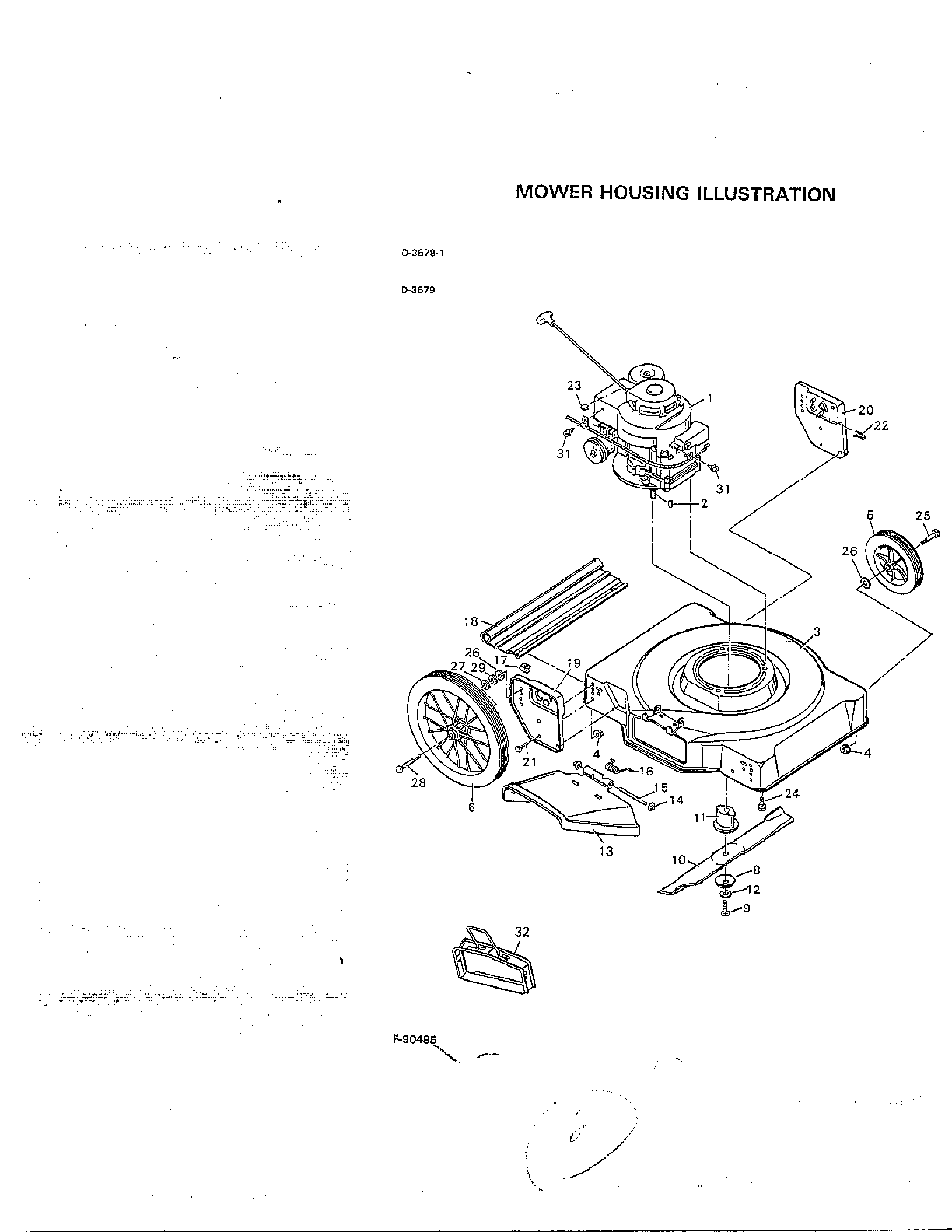 Mower housing