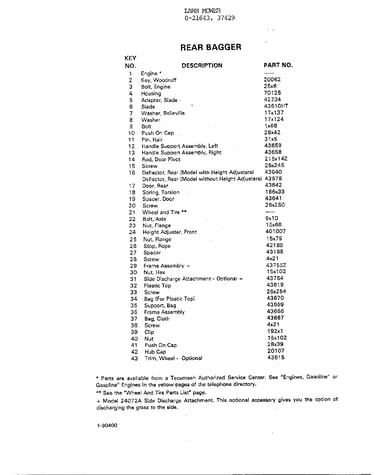 Rear bagger page 2