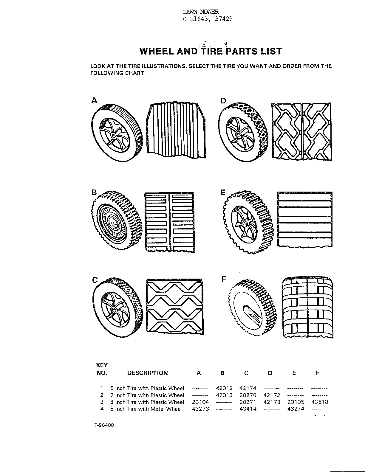 WHEEL AND TIRE