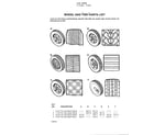 Murray 0-21643 wheel and tire diagram