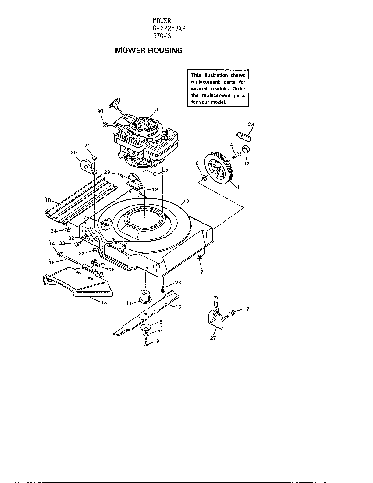 Mower housing