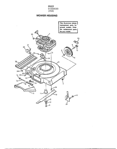 Mower housing