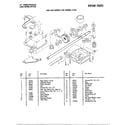 Murray 0-22263X9 gear case diagram