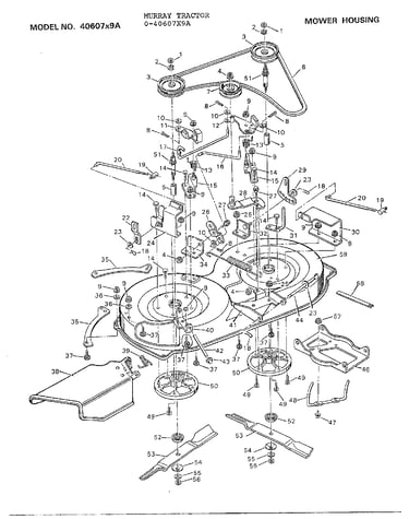 Mower housing