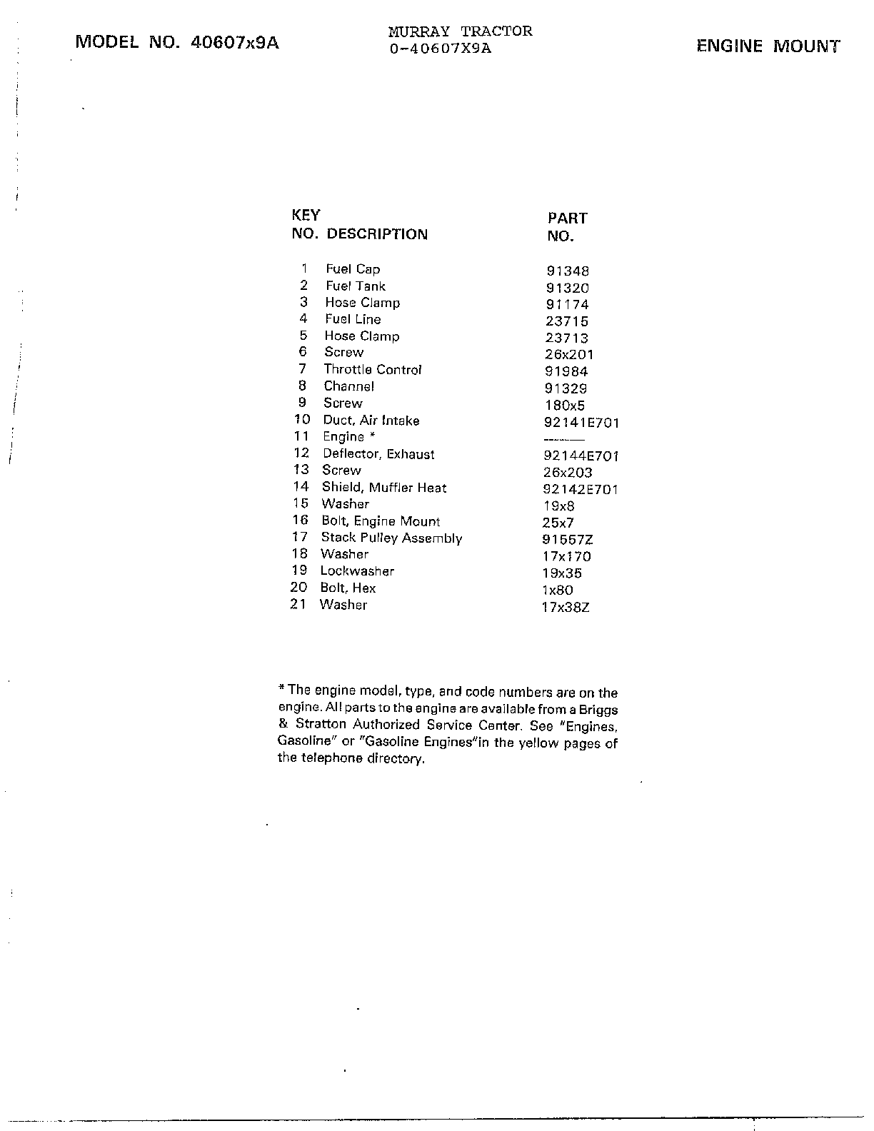ENGINE MOUNT Page 2