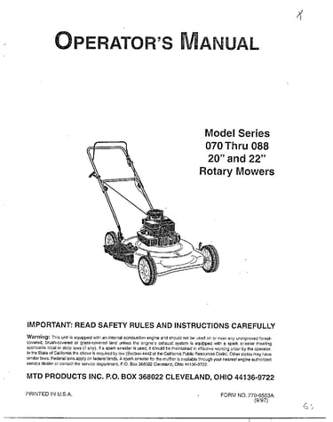 Front cover