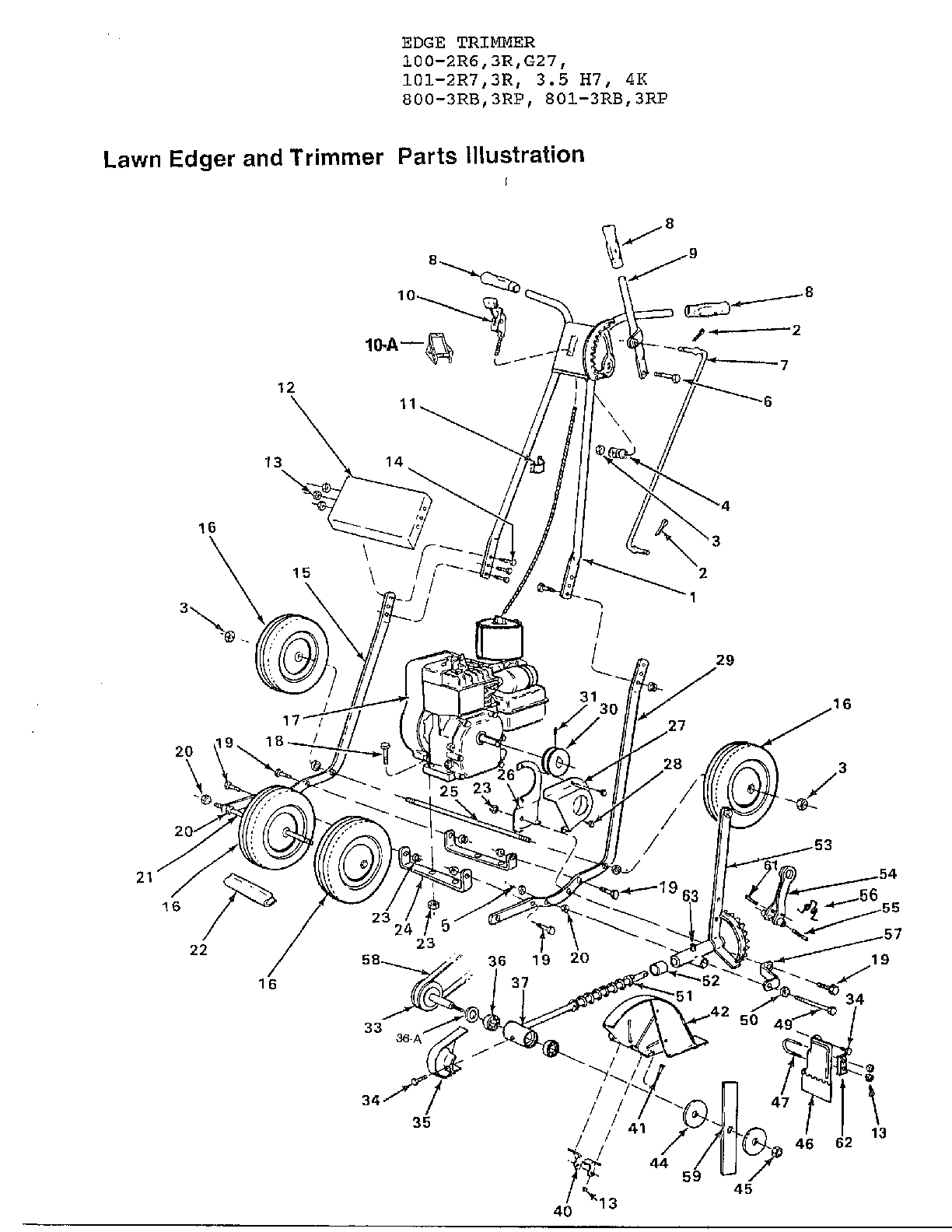 LAWN EDGER AND TRIMMER/ACCESSORIES