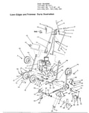 Lawn edger and trimmer/accessories