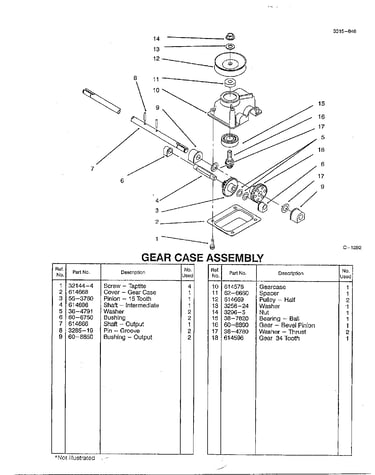 Gear case