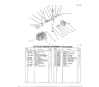Lawn-Boy 10301-3900001 & UP 2 cycle engine page 3 diagram