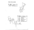 MTD 103A chipper shredder-vacuum page 3 diagram