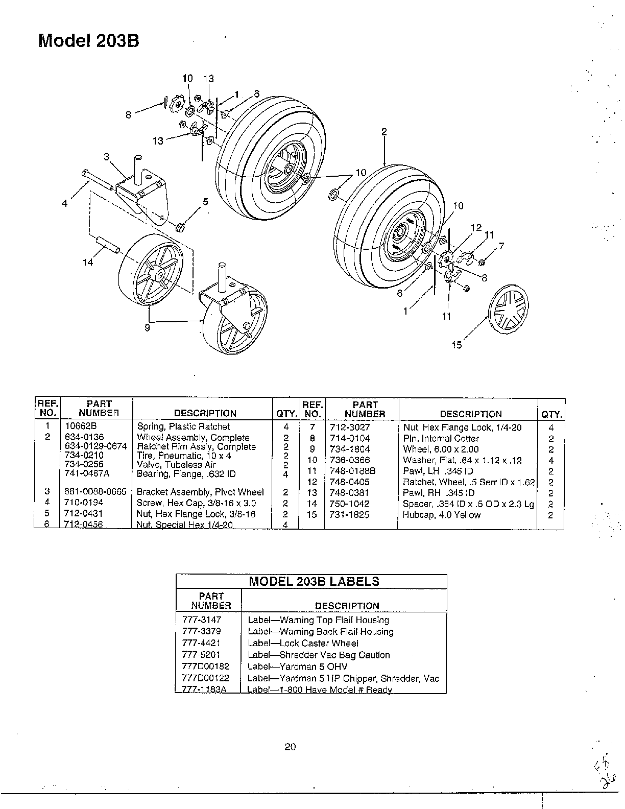 Wheel assembly