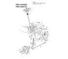 MTD 112-410R088 12/12.5 hp 42" lawn tractors diagram