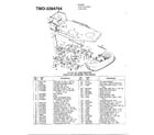 MTD 112-508R088 11.5 hp 38" lawn tractor diagram