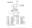 MTD 112-508R088 11.5hp 38" lawn tractor diagram
