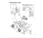 MTD 113-040A000 rotary mower page 3 diagram