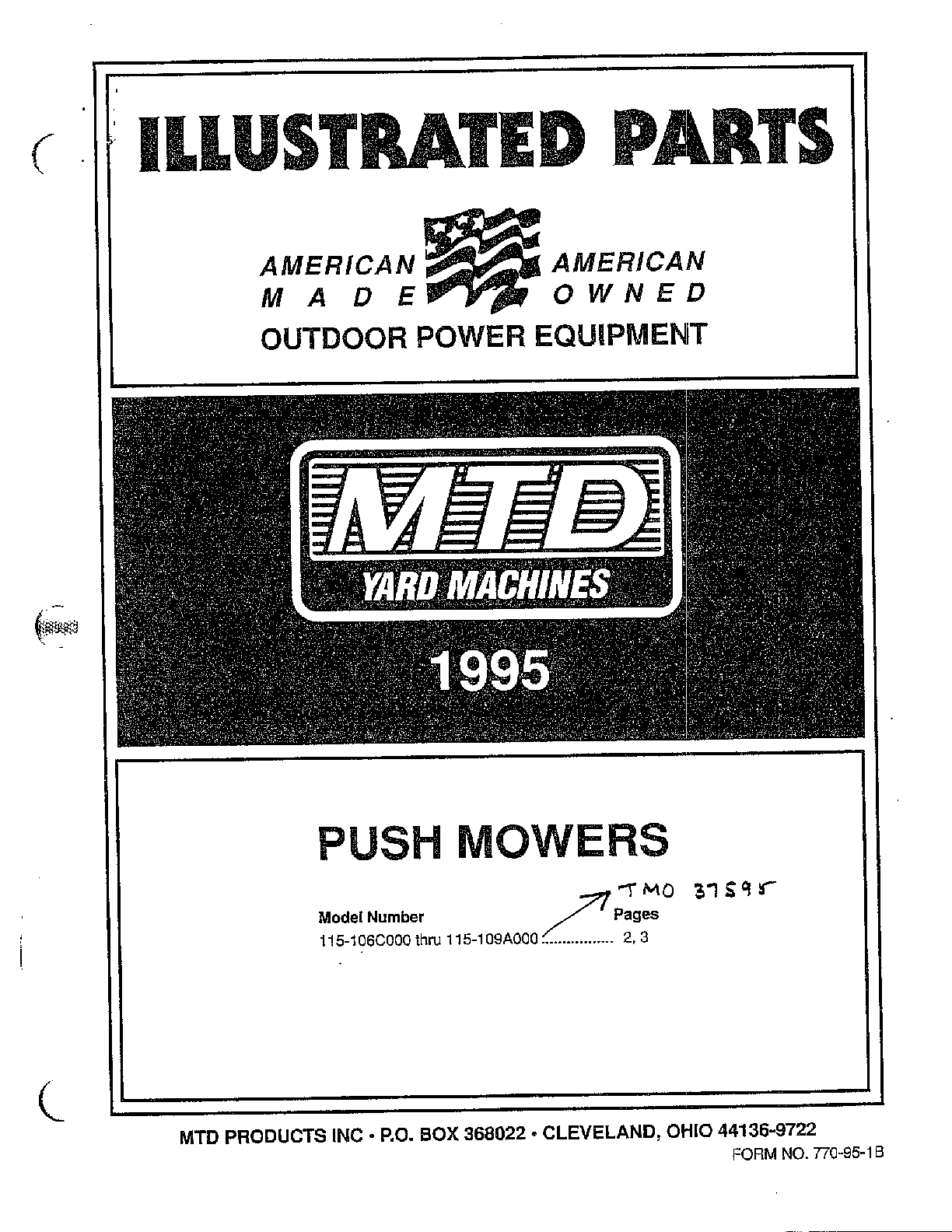 Push mowers