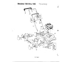 MTD 115-106C000 rotary mowers/wheel chart diagram