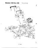 Rotary mowers/wheel chart