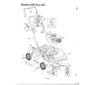 MTD 116-084A788 rotary mowers/models 030-041 diagram