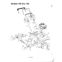 MTD 116-428C000 rotary mowers/models 106-109 diagram
