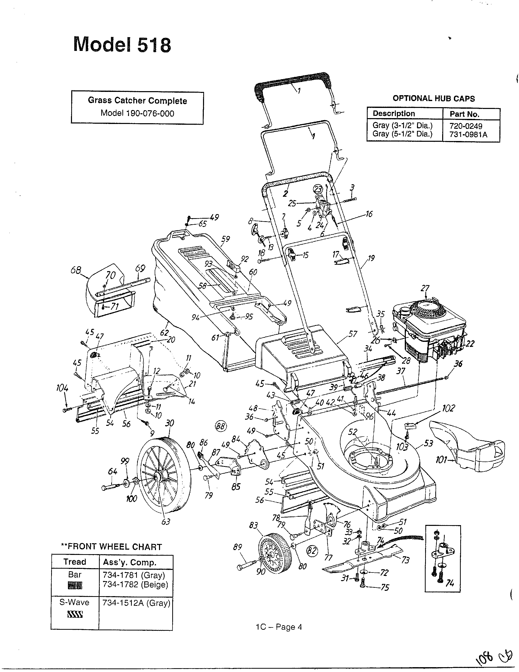 Main frame model 518