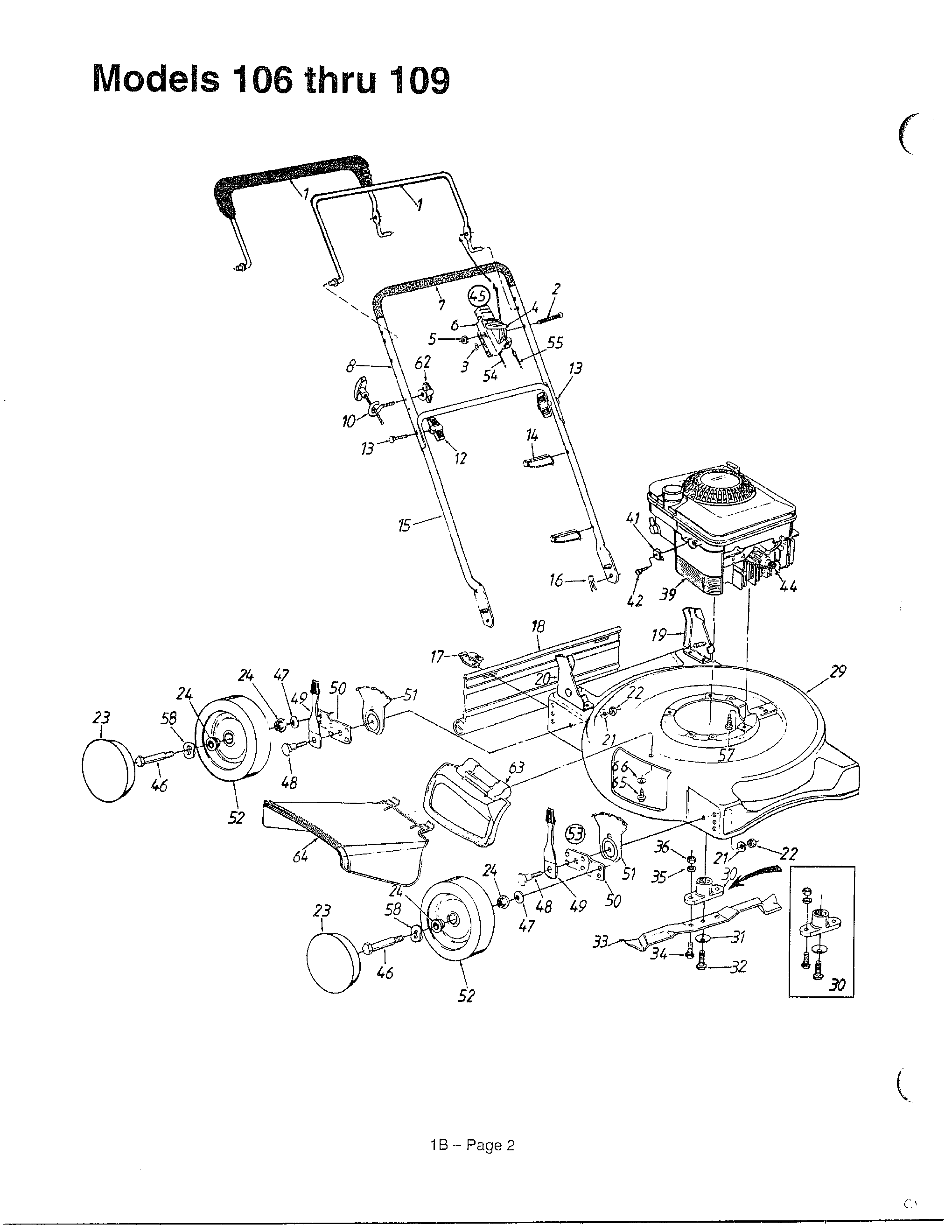 Rotary mowers