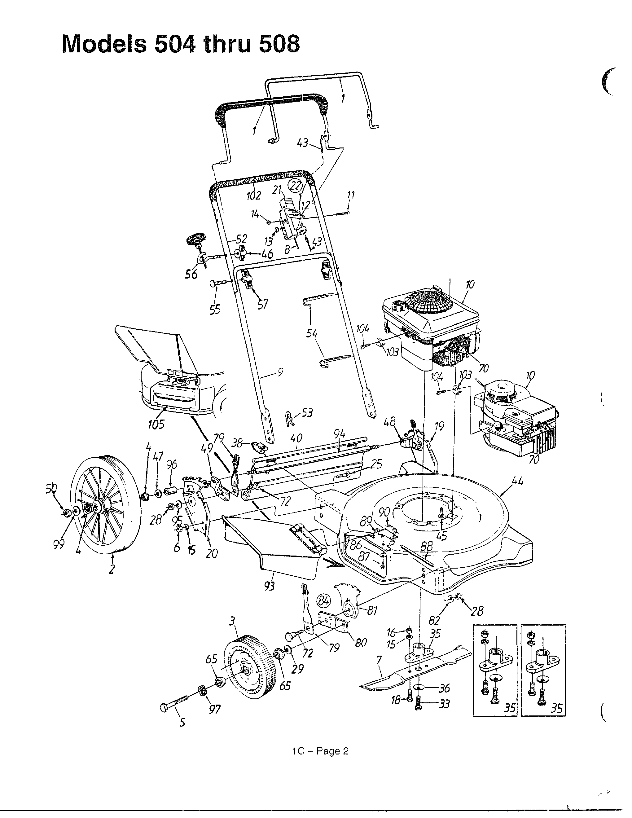 Rotary mowers