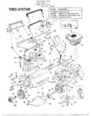 3.5hp 21" rotary mower