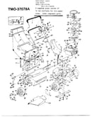 4hp 21" rotary mower