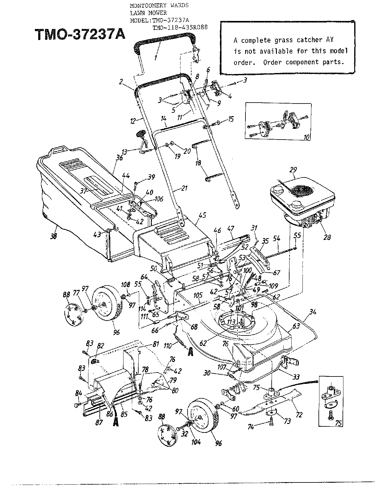 3.5HP 21" ROTARY MOWER