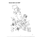 MTD SKU3700909 lawn mower diagram