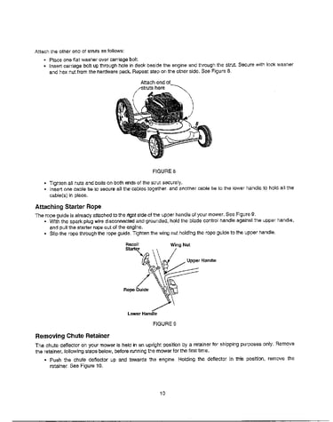 Setting up mower page 4