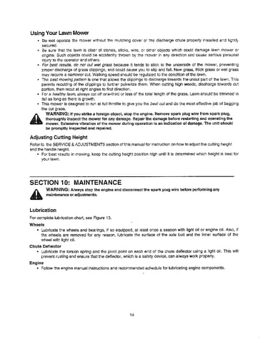 Operation/maintenance