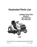 Garden tractors