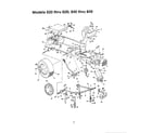 MTD 11AI845H088 garden tractors/rear wheel chart diagram