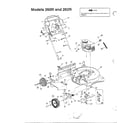 MTD 122-260R000 rotary mower page 2 diagram